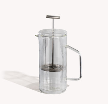 Ribbed French Press