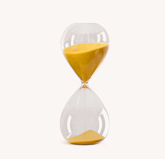Desktop Hourglass - 30 minutes - Lemon
