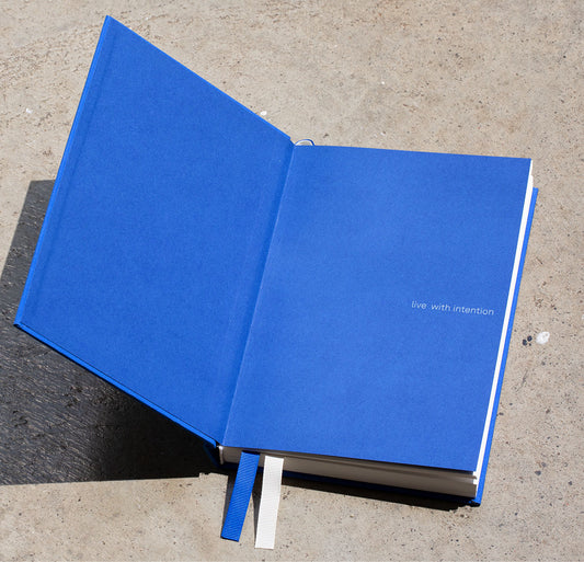 Essential Linen Notebook - Pool