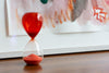 Desktop Mini Hourglass - 5 minutes - Poppy