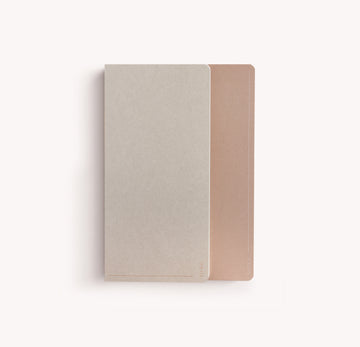 Double Notebook - Clay