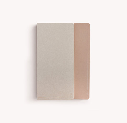 Double Notebook - Clay