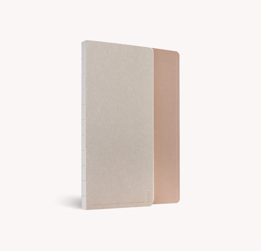 Double Notebook - Clay