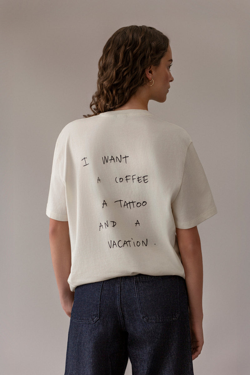 Parc Tee - Cream