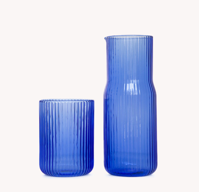 Ribbed Carafe - Pool
