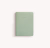 A6 Vegan Leather Notebook - Moss