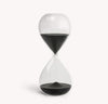 Desktop Hourglass - 30 minutes - Jet