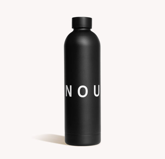"Nourish" Stainless Steel Water Bottle - 750 mL