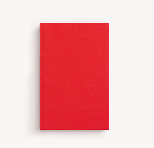 Essential Linen Notebook - Poppy