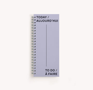 To Do Notebook - Violet