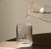Ribbed Carafe - Clear