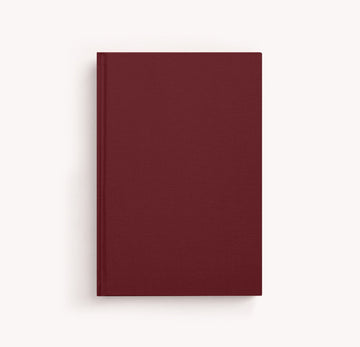 Essential Linen Notebook - Bordeaux