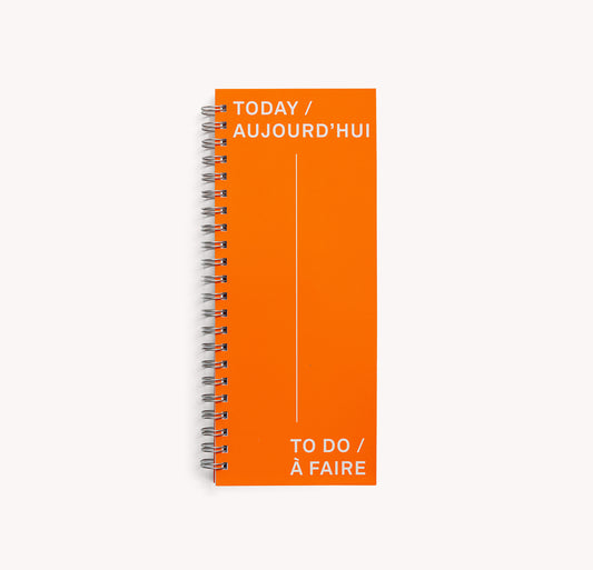 To Do Notebook - Apricot
