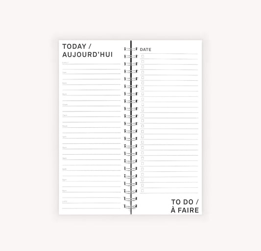 To Do Notebook - Black