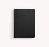 A6 Vegan Leather Notebook - Jet