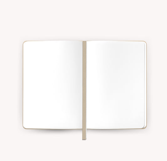 A6 Vegan Leather Notebook - Clay