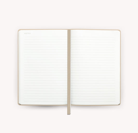 A5 Vegan Leather Notebook - Clay