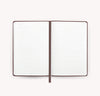 A5 Vegan Leather Notebook - Chocolate