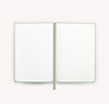 A5 Vegan Leather Notebook - Moss