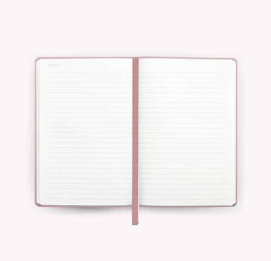 A5 Vegan Leather Notebook - Woodrose