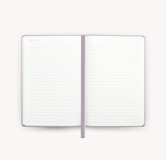 A5 Vegan Leather Notebook - Mauve