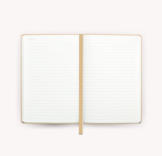 A5 Vegan Leather Notebook - Butternut