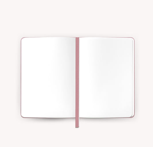 A6 Vegan Leather Notebook - Woodrose