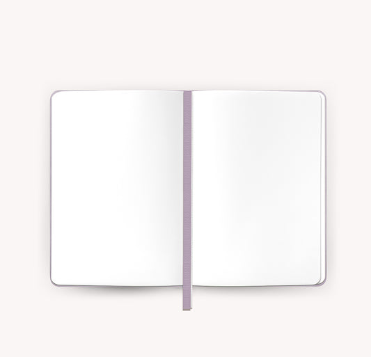 A6 Vegan Leather Notebook - Mauve