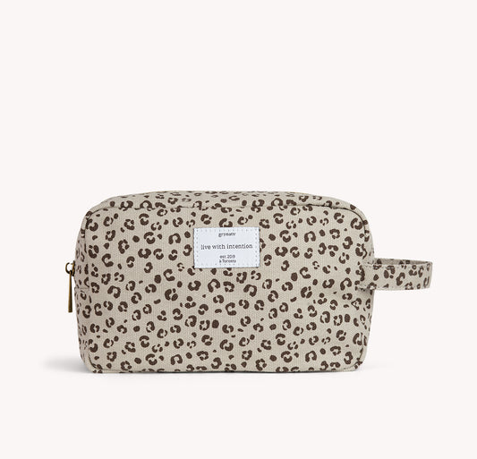 Everyday Canvas Pouch - Leopard