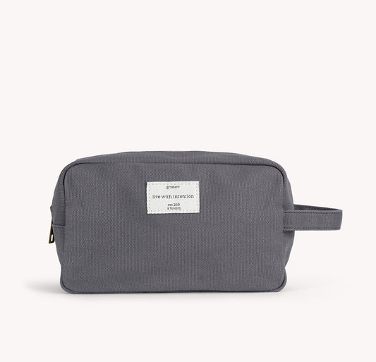 Everyday Canvas Pouch - Charcoal