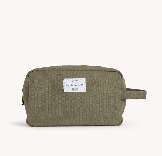 Everyday Canvas Pouch - Moss