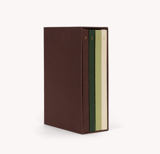 4 Pack Linen Notebook