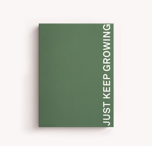 Quote Notebook - Soft Touch Cover - Forest